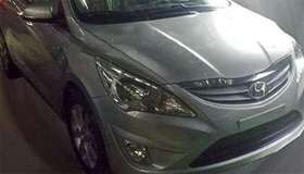 Шпионы рассекретили внешность нового Hyundai Accent