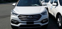 Обновленный Hyundai Santa Fe «позирует» без камуфляжа